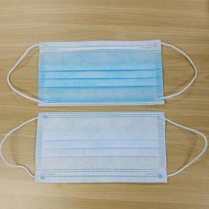 Custom Color Disposable Medical Face Masks , 3 Ply Non Woven Face Mask