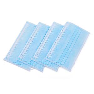 Buy cheap Adjustable Nose Disposable Blue Earloop Face Mask One Time Use from wholesalers