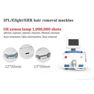 Buy cheap Portable Opt Elight Rf Laser Machine Humanized Bending Design Better Cooling product