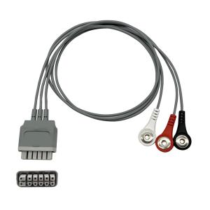 Buy cheap EY6511B Lead Wire ECG Multiscene , TM80 TD60 ECG Telemetry Cable from wholesalers