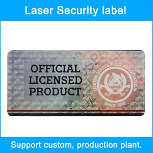 Buy cheap OEM Laser Sticker Paper Holographic Packaging Label Paper ROHS from wholesalers