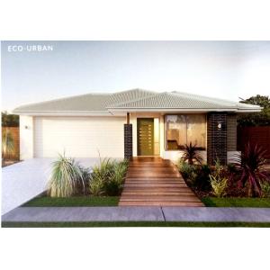 Prefabricated Light Steel Structure Bungalow With Aluminum Alloy / PVC Window