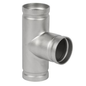 Buy cheap 6 SchXS ALLOY C276 ASME SB564  Alloy Steel Buttwelding pipe fittings straight or reducing tee from wholesalers