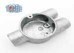 Buy cheap Malleable Iron Boxes BS4568 Conduit 20mm Branch 3 Way / Y Way Box BS Conduit Box from wholesalers