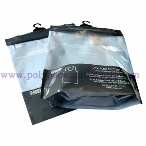 Buy cheap 60 Mircon OPP PET Poly Hanger Bag With Plastic Hook from wholesalers