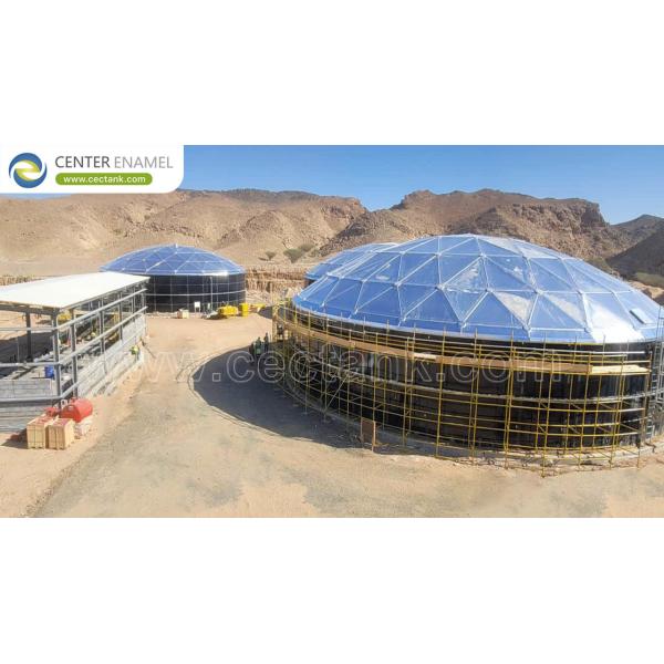 Quality Enhancing Safety and Efficiency: Center Enamel's Aluminum Dome Roofs for Slovakia Crude Oil Storage Tanks for sale