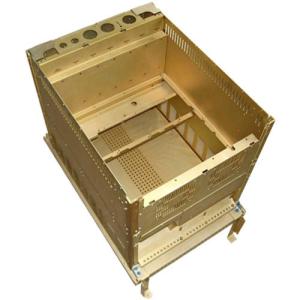 CNC Machining of Sheet Metal Box with Shaping Metal and Spraying Surface