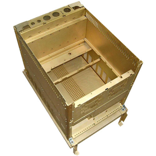 CNC Machining of Sheet Metal Box with Shaping Metal and Spraying Surface