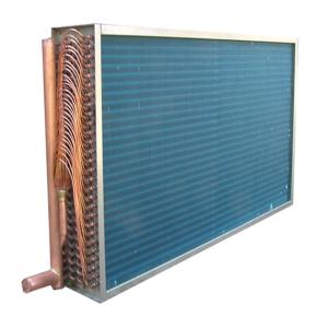China CE 1/4HP Air Fan Louvered Fin Heat Exchanger Hydrophilic 8 Rows on sale