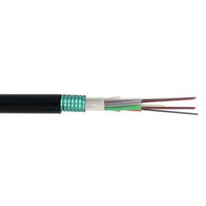China MDPE/HDPE Sheathed GYTA 2-144F Optical Outdoor Cable with Steel Wire Center Reinforcement on sale