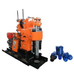 Buy cheap Compact Structure Borehole Drilling Rig 250m Depth With Crawler Trailer Skid Type from wholesalers