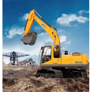 Buy cheap XCMG XE215C 21.5 Ton Hydraulic Crawler Excavator / Heavy Construction Machinery from wholesalers