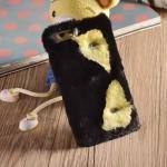 Buy cheap PC Plush Monster Full Rabbit Hair Handmade Cell Phone Case Back Cover For iPhone 7 6s Plus from wholesalers