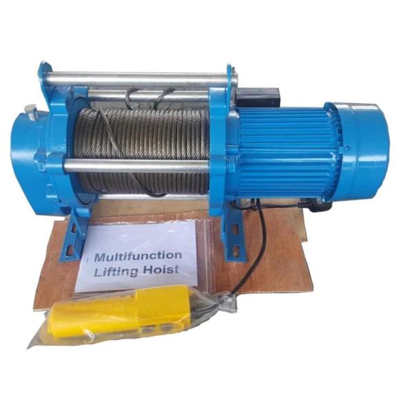 Buy cheap 500kg 1t 2t Small Construction Electric Wire Rope Winch from wholesalers