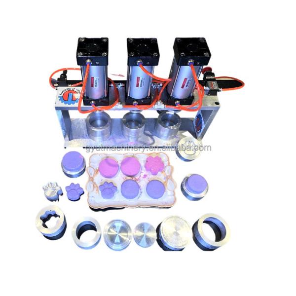 Professional Pneumatic Handmade Bath Bomb Making Machine with 20-60MM Roller