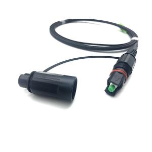 Buy cheap G657A1 Fiber Pre Connectorized Cable With Optitap Waterproof Adapter from wholesalers