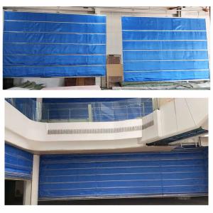 Buy cheap Blue Fire Retardant Roller Curtain For Fire Prevention Needs And Solutions from wholesalers