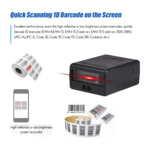 Buy cheap CCD Sensor 1D Qr Barcode Scanner Module USB RS232 Serial TTL YHD-M300C from wholesalers