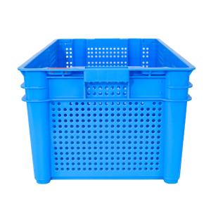 Buy cheap Mesh Style 640x415x305mm Stackable Plastic Turnover Basket for Space Saving Solution from wholesalers