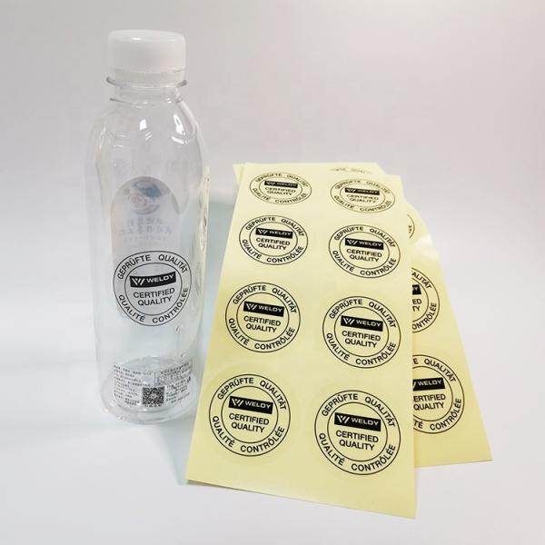 Custom Adhesive Label Stickers With Matte / Glossy / Laminated / Embossed / Foil
