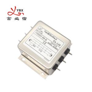 Buy cheap 380V/440V Three Phase Filter M4 Screw Or Fast-on Terminal EMI Filter For Motor Drive from wholesalers