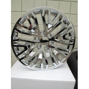 5906 B 20" Chrome GMC Replica Wheels Set Yukon Sierra Suv Factory Style