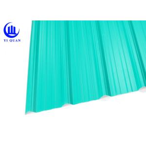 China Samll Wave Natural Plastic Coloured Plastic Roofing Sheets With Ridge Cap on sale