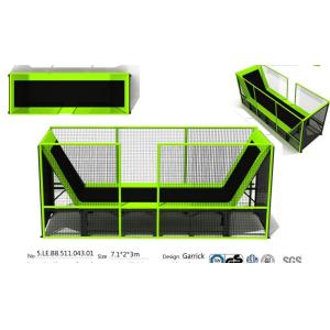 Buy cheap 14M2  Chinese Family  Small Children's Entertainment Trampoline/Made in China Cheap Rectangle Trampoline With Enclosure from wholesalers