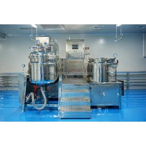 Buy cheap Double Jacket Electric Heating Vacuum Homogenizer Paste Making Machine from wholesalers