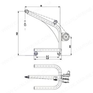 Buy cheap Pneumatic Travelling Crane from wholesalers