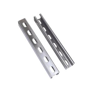 Buy cheap Wall Mounted Adjustable Metal Shelving Accessories Double Slotted Standard from wholesalers