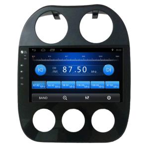 Buy cheap Ouchuangbo car radio gps navi android 8.1 system for Jeep Compass with Bluetooth WIFI steering wheel control 4*45 from wholesalers