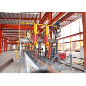 Buy cheap Steel Automatic H Beam Production Line Flux Recovery System AC Inveter Control from wholesalers