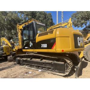 Buy cheap 2017-2021 Year 20ton Medium Used Cat 315D Excavator With A Push Knife from wholesalers
