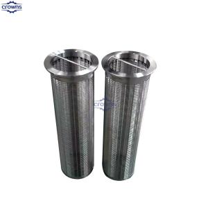 Buy cheap High quality Stainless Wedge Wire Screen Welding Wire Wound Screen from wholesalers