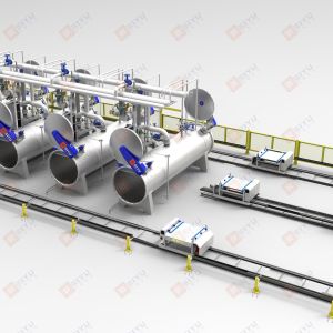 Customized Full Automatic Industrial Sterilization Pot Water Immersion Autoclave