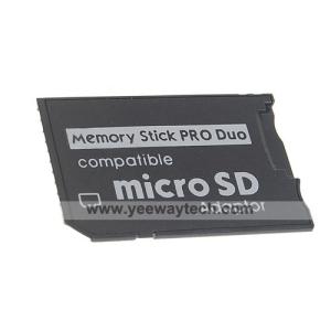 Buy cheap SDHC MicroSD/TransFlash TF to PSP Compatible Memory Stick MS Pro Duo Adapter/Converter (8GB Max) from wholesalers