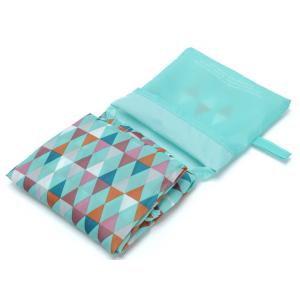 Long Handles Recycled Shopping Bag Sublimation Printing 190T Square Stitching