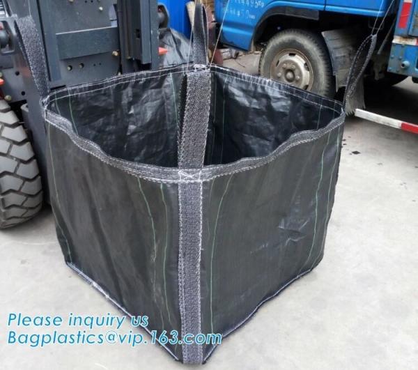 Buy cheap New construction waste skip bag/pp woven jumbo big bag with liner,fibc jumbo PP woven big bag super sack for cement,PACK from wholesalers