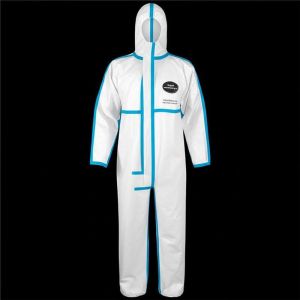 Buy cheap Front Protective Coverage Chemical Protective Suit Providing OSHA ANSI AS ANZS Certified Protection Against Chemical Hazards from wholesalers