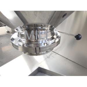 Sugar Alcohols Double Cone Blender Machine With Gmp Medicine Processing