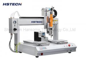 China Aluminum Material Desktop Screw Machine 4 Axis Chain Moving Closed Loop Automatic on sale