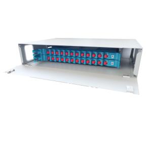 Buy cheap Rack Mount Fiber Optical ODF Module 2U 24Fiber Sliding Modular from wholesalers