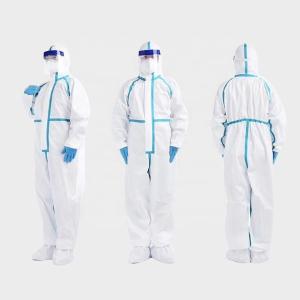 Buy cheap Waterproof Disposable Protective Suits , Virus Protective Clothing CE Certificate from wholesalers