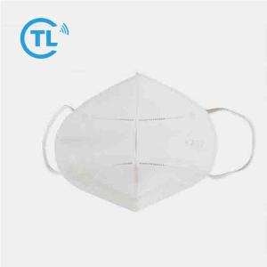 3D Vertical Folding White Mouth Breathing Protection Nose Dust Face Mask KN95