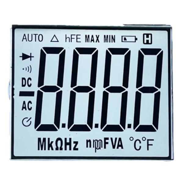 Buy cheap Customized HTN LCD Meter Display RoHS SGS Segment LCD Display from wholesalers