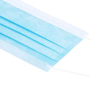 Three layer Blue Mint Smell Earloop Disposable Mask