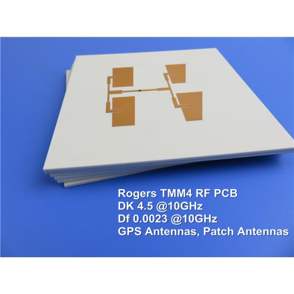 Rogers TMM4 PCB with High-Frequency Capability and Thermal Stability substrate