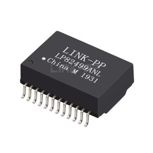 Buy cheap LP82499ANL 10/100/1000 Base -T Single Port PoE 24 Pin SMT Lan Transformer Modules from wholesalers