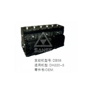 Buy cheap DB58 Engine Cylinder Block 65.01101-6079 For Excavator DH220-5 EX200 SH200 Engine from wholesalers